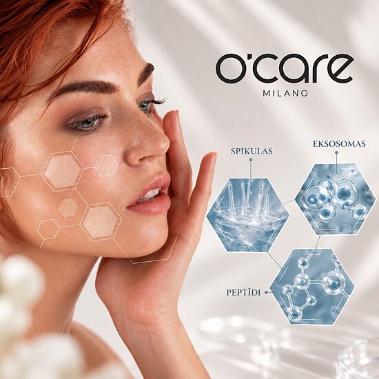 O’CARE DERMA RECOVERY - EKSOSOMU UN PEPTĪDU ĀDAS ATJAUNOŠANAS PROCEDŪRA